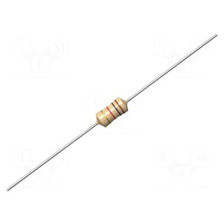 Inductor: axial | THT | 3.3uH | 900mA | 290mΩ | ±10%