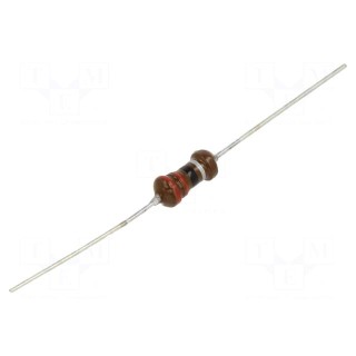 Inductor: ferrite | THT | 22uH | 1.1A | 350mΩ | Ø5.2x12mm | ±20% | 12MHz