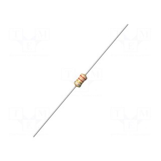 Inductor: wire | THT | 39uH | 0.285A | 1.21Ω | Ø3x7mm | ±10% | Leads: axial
