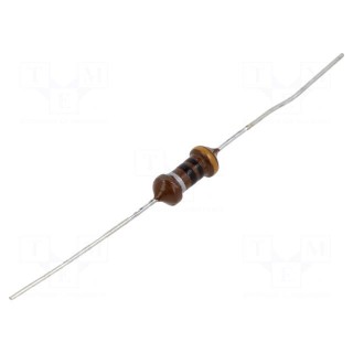 Inductor: ferrite | THT | 10uH | 1.4A | 220mΩ | Ø5.2x12mm | ±20% | 60MHz