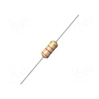 Inductor: wire | THT | 8200uH | 135mA | 35Ω | Ø6x16mm | ±5% | Leads: axial