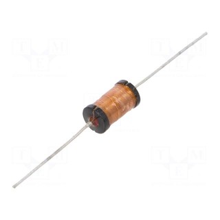 Inductor: wire | THT | 4.7mH | 0.285A | 9.74Ω | Ø7.5x16mm | ±5% | Q: 40