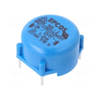 Inductor: common mode | THT | 1.2mH | 3A | 56mΩ | ±30% | 22.7x22.3x13.3mm