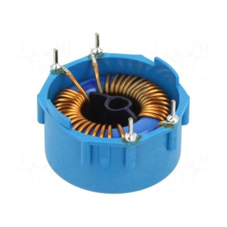 Inductor: common mode | THT | 1.8mH | 10A | 14mΩ | ±30% | 44x42.4x25mm