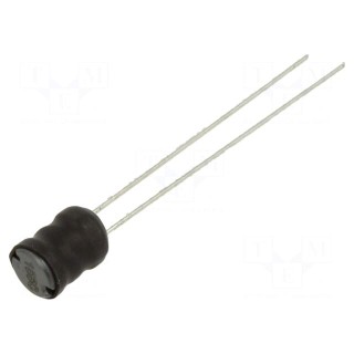 Inductor: wire | THT | 1.5mH | 130mA | 6.49Ω | ±10% | Ø6.5x8.5mm | vertical