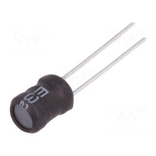 Inductor: wire | THT | 100uH | 800mA | ±10% | Ø6.5x8.5mm | vertical