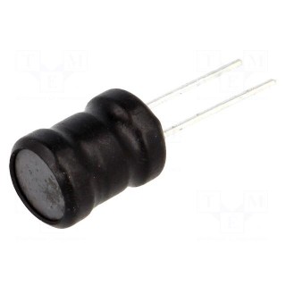Inductor: wire | THT | 3.3mH | 290mA | 4.53Ω | ±10% | Ø10.5x13.5mm