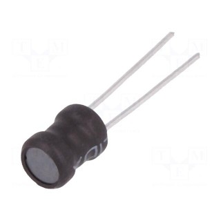 Inductor: wire | THT | 10mH | 70mA | ±10% | Ø6.5x8.5mm | vertical