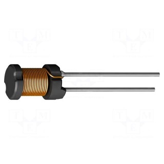 Inductor: wire | THT | 6.8uH | 1.685A | 0.07Ω | ±20% | Ø7.5x5.2mm | 10kHz