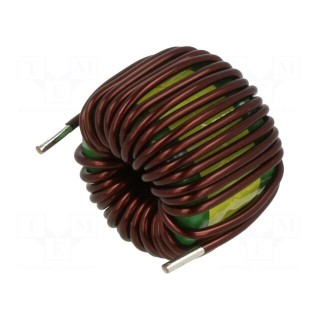 Inductor: wire | THT | 120uH | 20A | 18mΩ | -25÷105°C