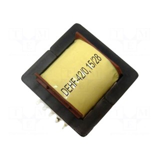 Inductor: wire | THT | 150uH | 28A | 21mΩ | 45x43x36mm | horizontal