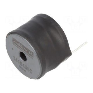 Inductor: wire | THT | 150uH | 6.5A | 42mΩ | ±15% | Ø29.8x21.8mm | vertical