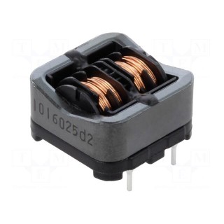 Inductor: wire | THT | 16mH | 1A | 290mΩ | -25÷120°C | 250VAC