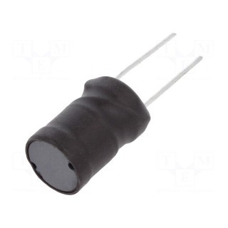 Inductor: wire | THT | 180uH | 2.4A | ±10% | Ø11.5x17.5mm | vertical