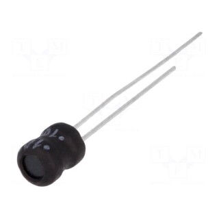 Inductor: wire | THT | 1mH | 100mA | 11.5Ω | ±10% | Ø5x6.5mm | vertical