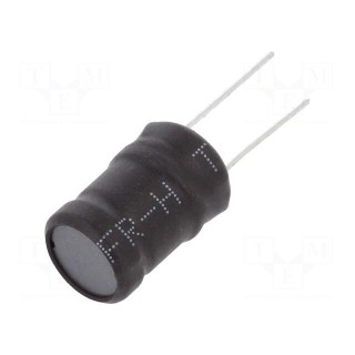 Inductor: wire | THT | 1mH | 1A | ±10% | Ø11.5x17.5mm | vertical