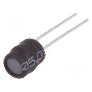 Inductor: wire | THT | 1mH | 250mA | ±10% | Ø6.5x8.5mm | vertical