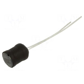 Inductor: wire | THT | 1mH | 330mA | 2.1Ω | ±10% | Ø9.5x13.5mm | vertical