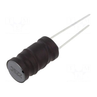 Inductor: wire | THT | 2.2mH | 500mA | 2Ω | ±10% | Ø12x21mm | vertical | 1900