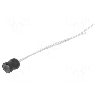 Inductor: wire | THT | 22uH | 650mA | 270mΩ | ±10% | Ø5x7.5mm | vertical