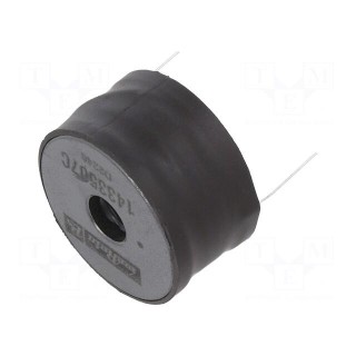 Inductor: wire | THT | 3.3mH | 700mA | 1428mΩ | ±15% | Ø24.4x14mm | 1400