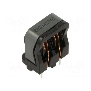 Inductor: wire | THT | 3.4mH | 2A | 70mΩ | -25÷120°C | 250VAC
