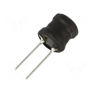 Inductor: wire | THT | 330uH | Ioper: 1.4A | 510mΩ | ±10% | Ø11.5x11.5mm
