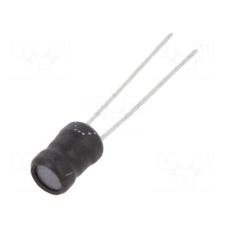 Inductor: wire | THT | 330uH | Ioper: 270mA | 2.44Ω | ±10% | Ø5.5x7.5mm