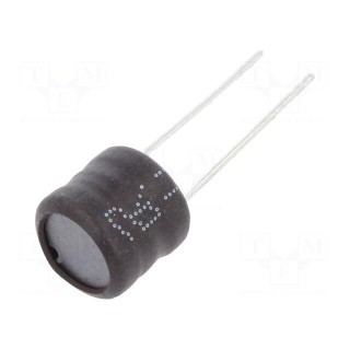 Inductor: wire | THT | 4.7mH | 220mA | ±10% | Ø9.5x8.5mm | vertical