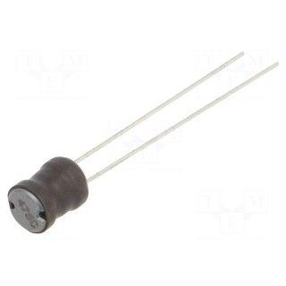 Inductor: wire | THT | 4.7mH | 81mA | 15Ω | ±10% | Ø6.5x8.5mm | vertical