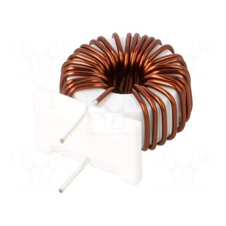 Inductor: wire | THT | 40uH | 3A | 41mΩ | -25÷105°C