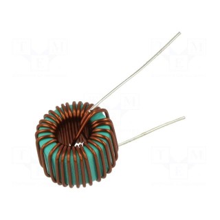 Inductor: wire | THT | 45uH | 2A | 52mΩ | -25÷105°C