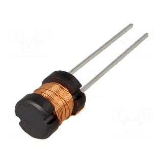 Inductor: wire | THT | 470uH | 500mA | 1.94Ω | ±10% | Ø7.5x9.5mm | vertical
