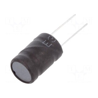 Inductor: wire | THT | 5.6mH | 500mA | ±10% | Ø11.5x17.5mm | vertical