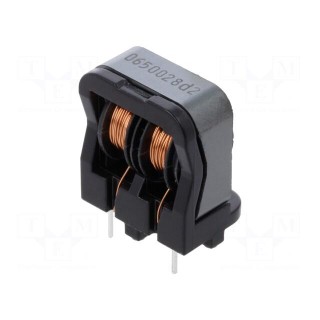 Inductor: wire | THT | 50mH | 600mA | 760mΩ | -25÷120°C | 250VAC