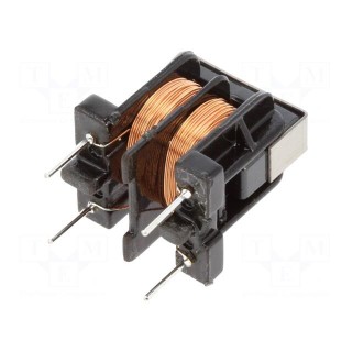 Inductor: wire | THT | 56mH | 350uA | 3Ω | 17x19x22mm | horizontal | 170kHz