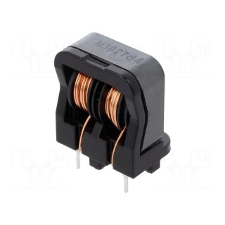 Inductor: wire | THT | 6.4mH | 3A | 80mΩ | -25÷120°C | 250VAC