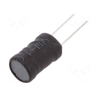 Inductor: wire | THT | 680uH | 1.2A | ±10% | Ø11.5x17.5mm | vertical