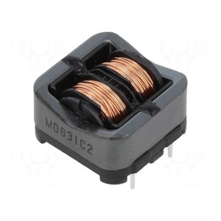 Inductor: wire | THT | 68mH | 800mA | 800mΩ | -25÷120°C | 250VAC