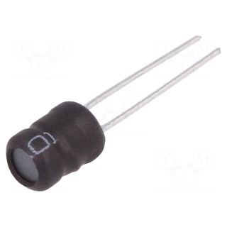 Inductor: wire | THT | 68uH | 1A | ±10% | Ø6.5x8.5mm | vertical