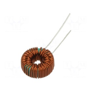 Inductor: wire | THT | 72uH | 2A | 68mΩ | -25÷105°C