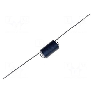 Inductor: ferrite | Number of coil turns: 1.5 | Imp.@ 25MHz: 337Ω