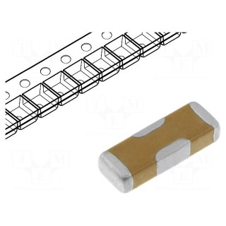 Filter: anti-interference | SMD | 1806 | 300mA | 100VDC | -20÷50% | 2.2nF
