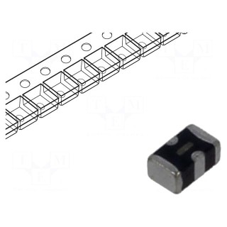 Filter: anti-interference | SMD | 0805 | 100mA | 25MHz | 180pF | 10V