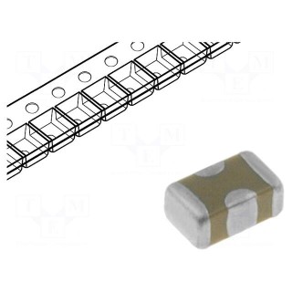 Filter: anti-interference | SMD | 1205 | 300mA | 50VDC | -20÷50% | 2.2nF
