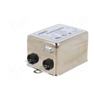 Filter: anti-interference | 300VAC | 10A | Leads: connectors FASTON