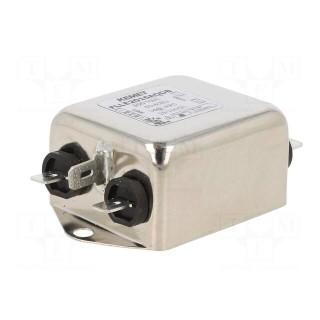Filter: anti-interference | 300VAC | 16A | Leads: connectors FASTON