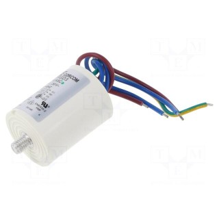 Filter: anti-interference | mains | 250VAC | Cx: 0.471uF | Cy: 2nF