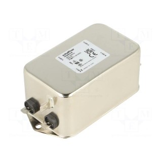 Filter: anti-interference | single-phase | 250VAC | Cx: 1uF | Cy: 4.7nF