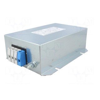 Filter: anti-interference | three-phase | 480VAC | screw | 25A